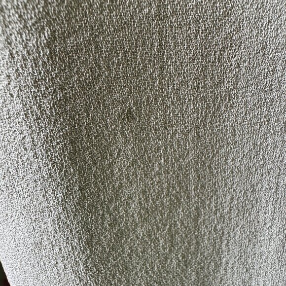 EUC Eileen Fisher Sea Green Short Sleeve Silk Georgette Crepe Tunic - X-Large - Picture 8 of 9